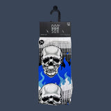 Odd Sox | Chrome Flames| Size 8-12 | Novelty Graphic Crew Socks