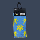 Odd Sox | Leaf | Size 8-12 | Novelty Graphic Crew Socks