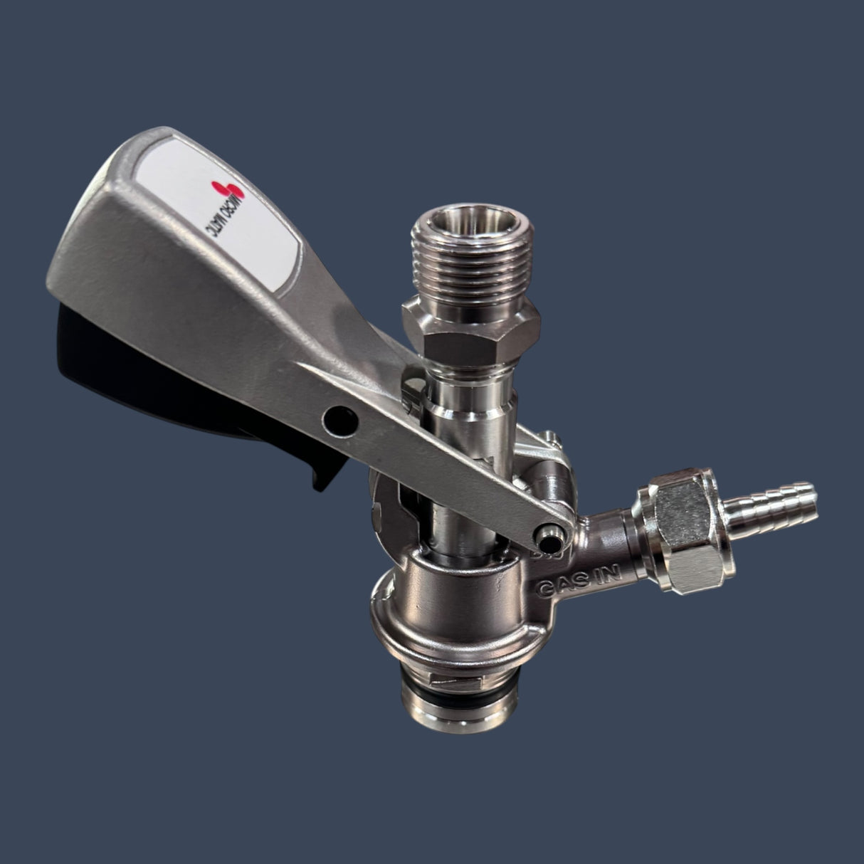 Micro Matic G408 | U System Keg Coupler with Ergo Lever Handle