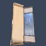 Micro Matic DP-120D-P | 12" Surface Mount Drip Tray with Drain | Stainless Steel