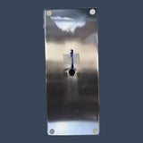 Micro Matic DP-120D-P | 12" Surface Mount Drip Tray with Drain | Stainless Steel