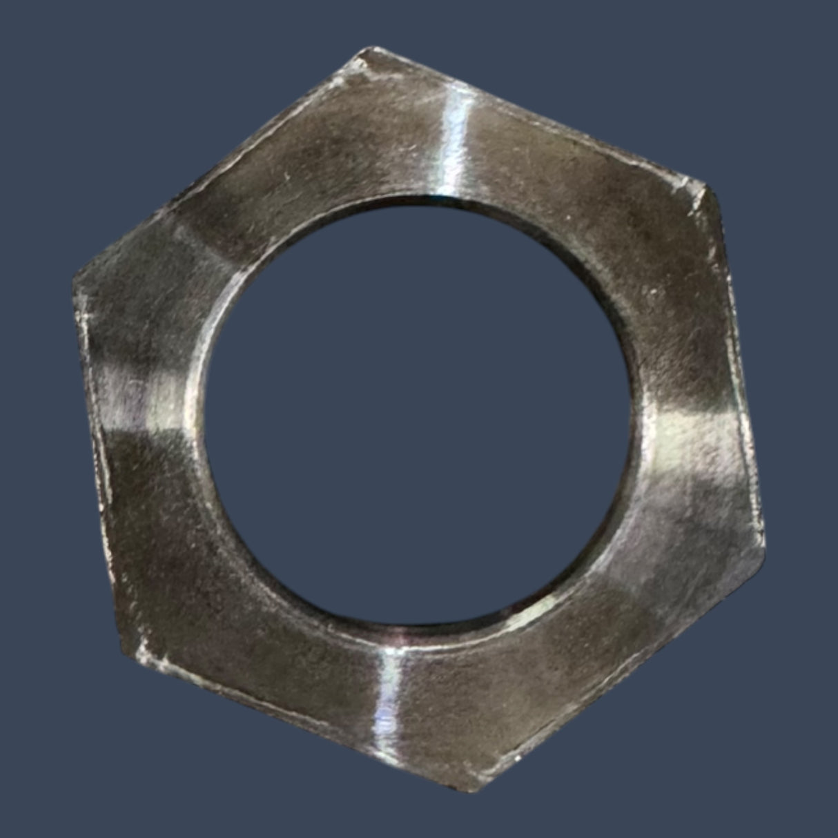 Micro Matic 874-SS | 303 Stainless Steel Beverage Line Hex Coupling Nut | 7/8"-14 Beer Thread