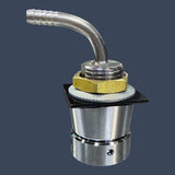 Micro Matic D5N-ARF | SpinStop 304 Stainless Steel Shank Assembly | Draft Beer Faucet Shank