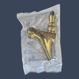 Micro Matic 304G | Gold PVD 304 Stainless Steel Beer & Wine Faucet | Stainless Steel Lever