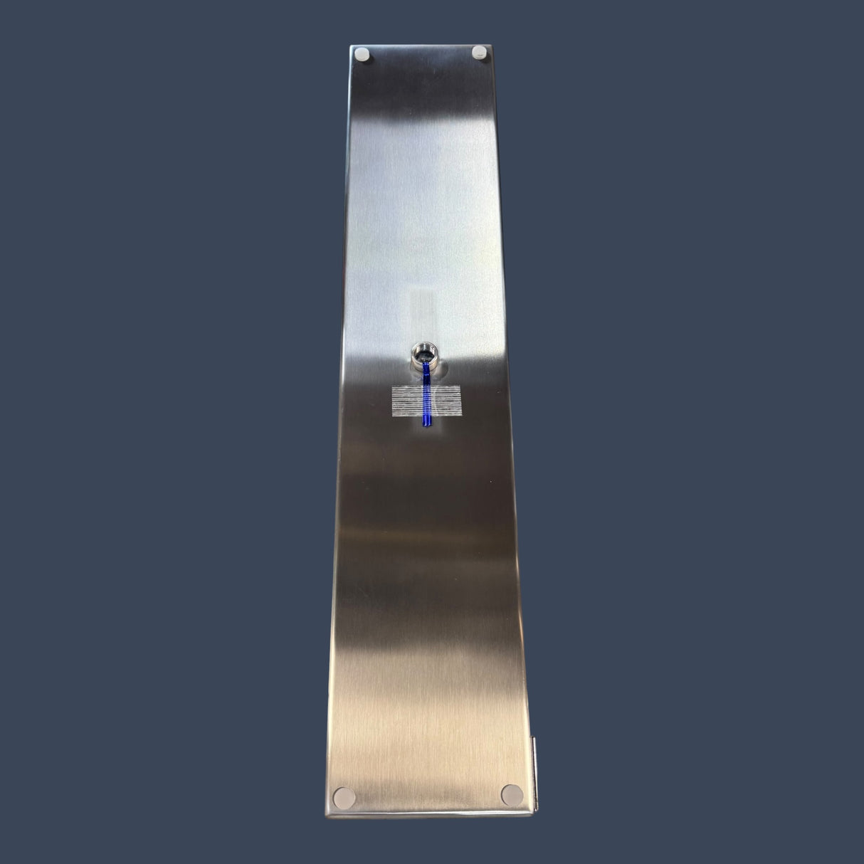 Micro Matic DP-120D-24-P | 24" Stainless Steel Surface Mount Beer Drip Tray with Drain | OEM Draft System Accessory