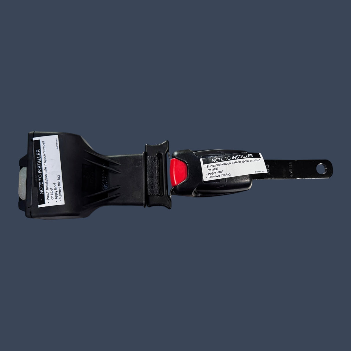 Caterpillar 206-1749 | Retractable Operator Seat Belt Assembly | Genuine CAT OEM 2" Lap Belt