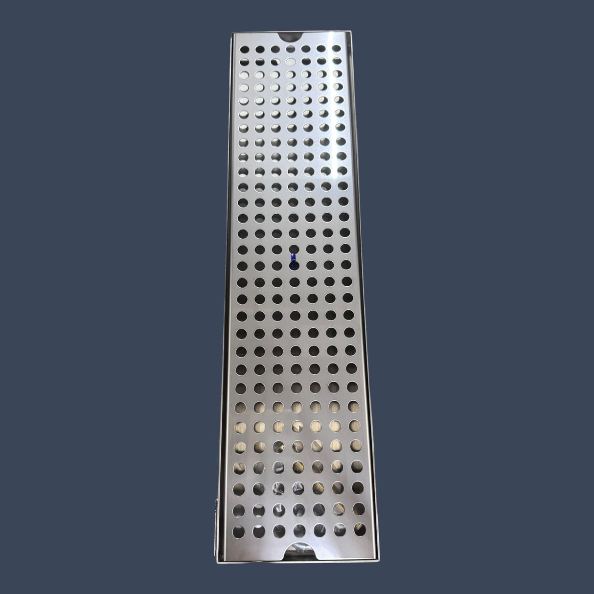 Micro Matic DP-120D-20-P | 20" Stainless Steel Surface Mount Beer Drip Tray with Drain | OEM Draft System Accessory