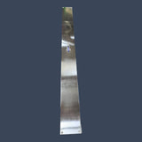 Micro Matic DP-120D-51-P | 51" Stainless Steel Surface Mount Beer Drip Tray with Drain | OEM Draft System Accessory