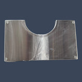 Micro Matic DP-1020 | 14" Stainless Steel Surface Mount Beer Drip Tray with 4" Tower Cutout | No Drain