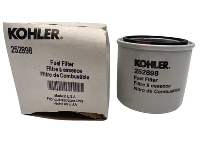 Kohler OEM 252898 Fuel Filter – Replacement Cartridge for Kohler Engines