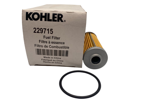 Close-up Kohler 229715 Fuel Filter – OEM Replacement Cartridge for Diesel & Gas Engines