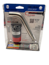 Hardened steel towing hitch lock — BOLT model 7023585