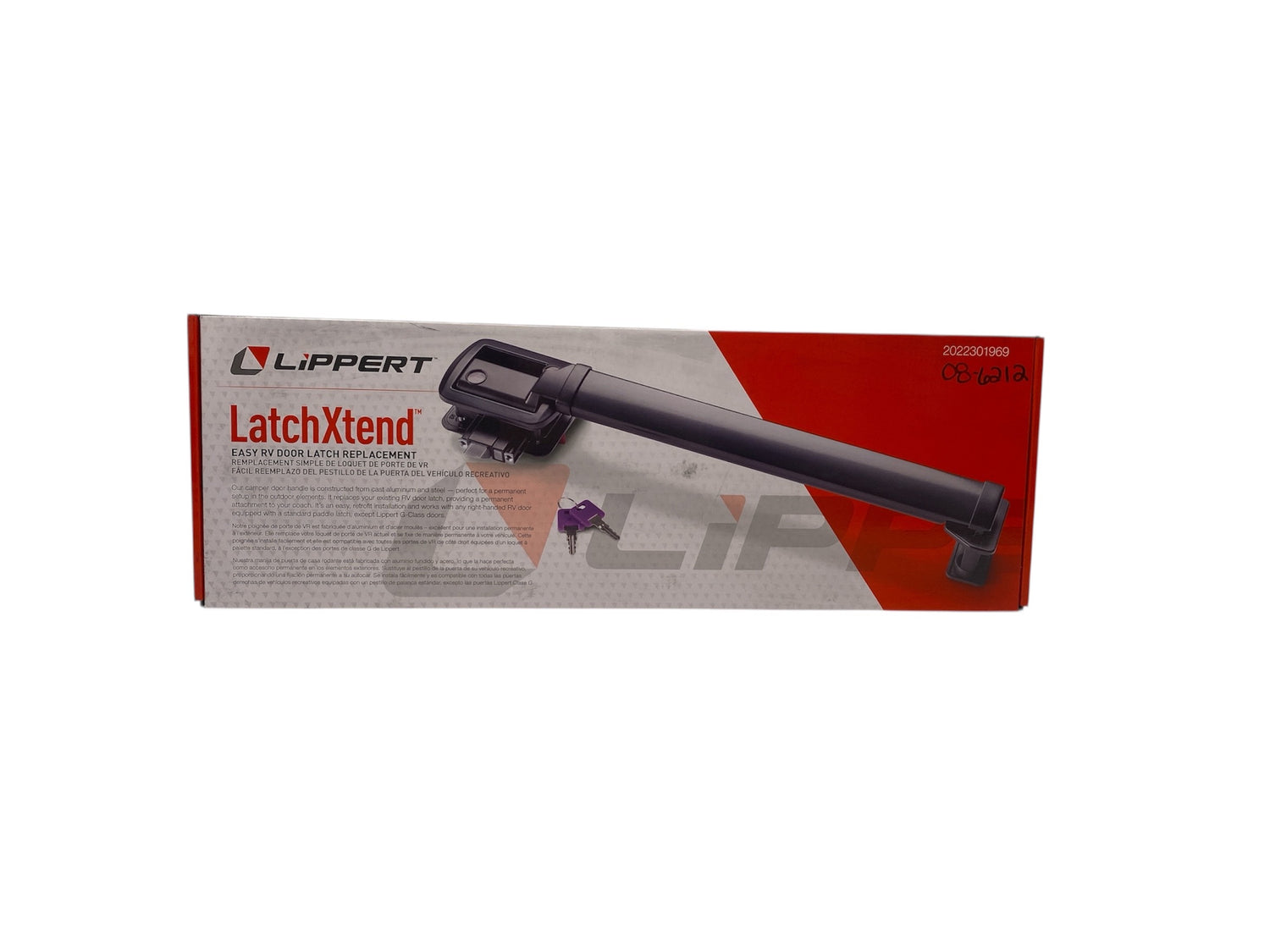 Lippert LatchXtend RV entry door latch replacement 2022301969