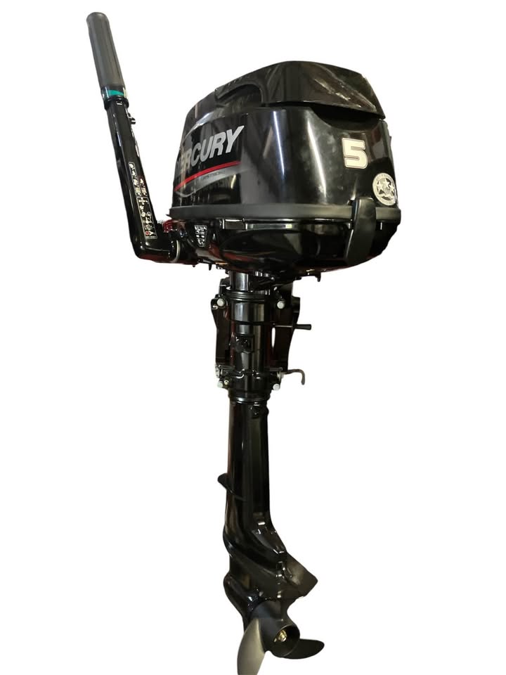 Mercury 5HP 4-Stroke Tiller Outboard Motor – Model 1FX5201KK, 15” Shaft, Brand New