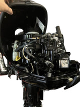 Close-up Mercury 5HP 4-Stroke Outboard – Tiller Handle, 15-Inch Shaft, Model 1FX5201KK