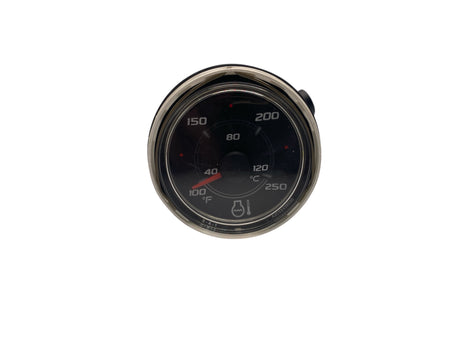 Mercury MerCruiser SmartCraft coolant temperature gauge black