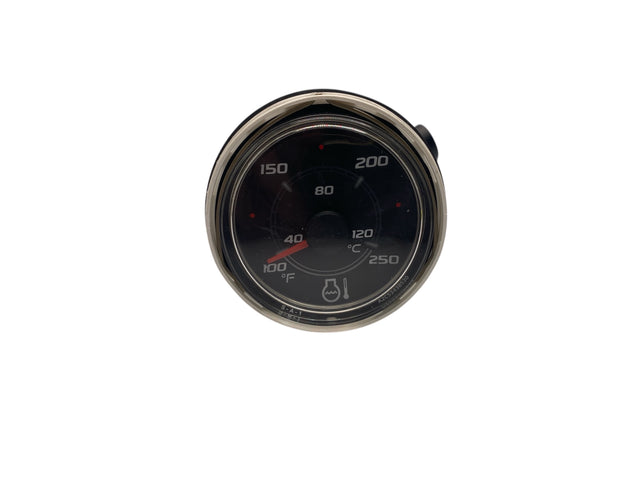 Mercury MerCruiser SmartCraft coolant temperature gauge black