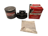 Mercury fuel filter with packaging on a white background