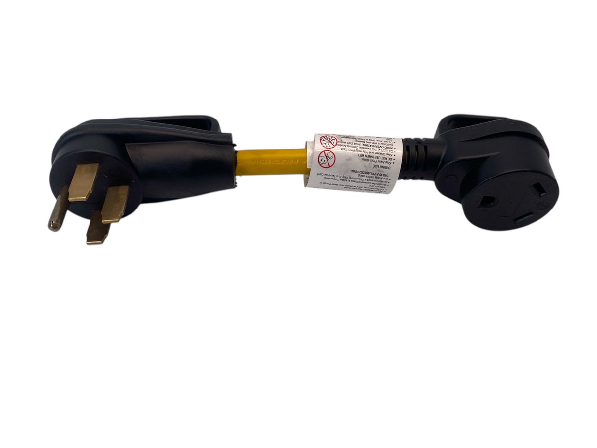 Park Power Weekender Dogbone Adapter | 50 Amp to 30 Amp RV Adapter | 12" Cord | LED Power Indicator | 5030 RVDA