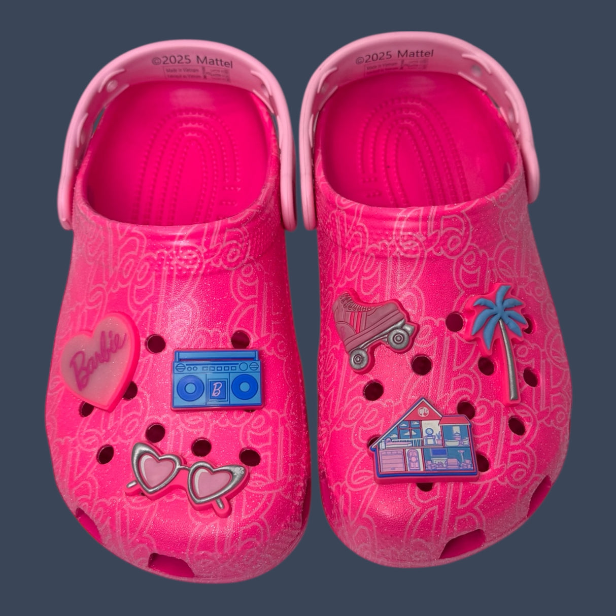 Kids Crocs Mattel Pink Barbie Classic Clog 211406-90H