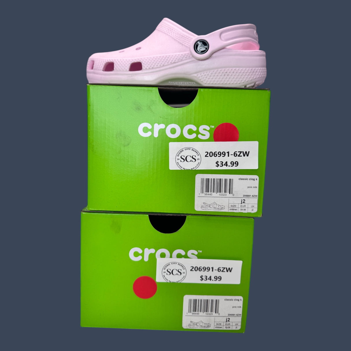 Kids Crocs Classic Clog 206991-6ZW