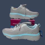 Skechers Slip-On Grey Turquoise 17693