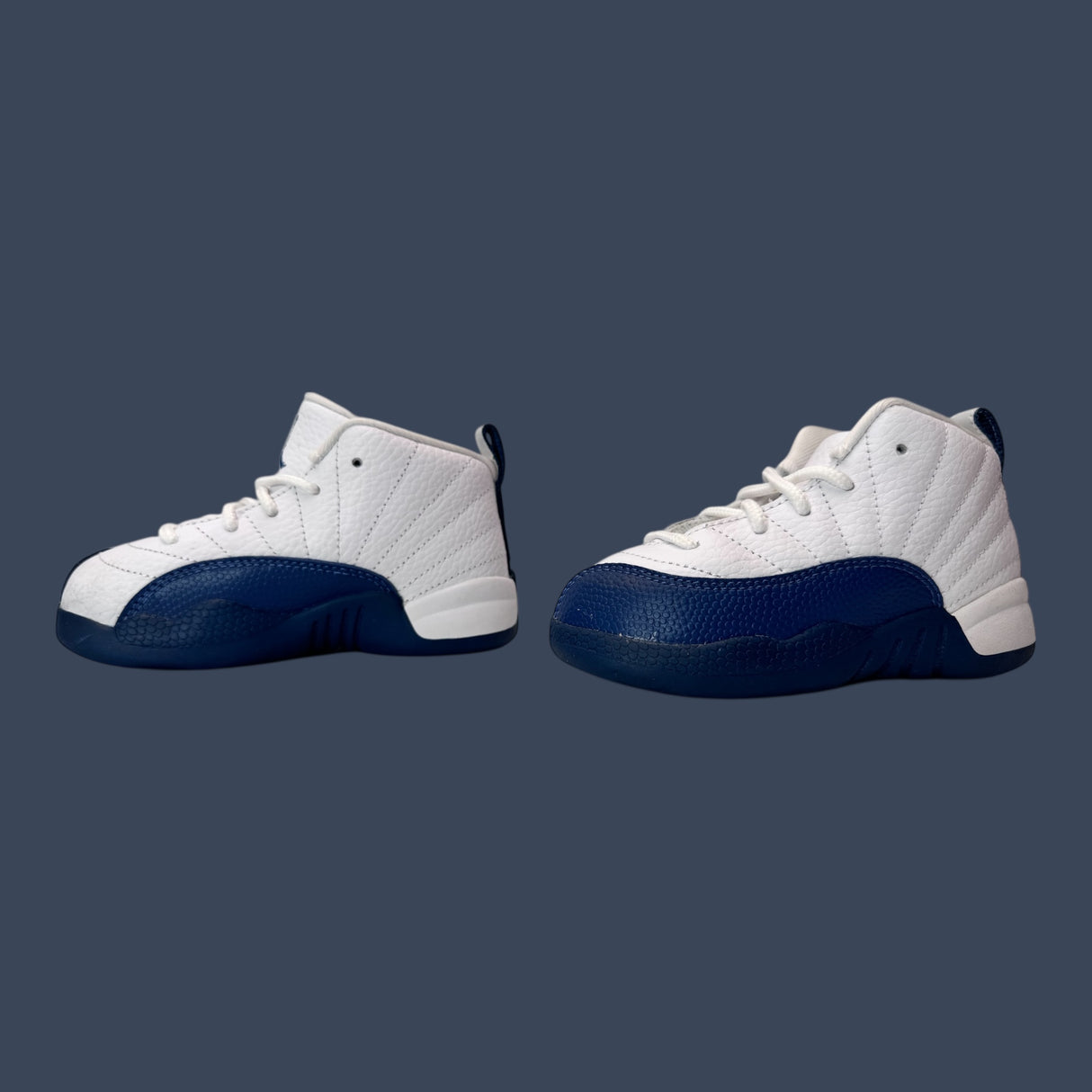 Childrens Air Jordan 12 Retro GS White/French Blue – 850000-114