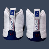 Childrens Air Jordan 12 Retro GS White/French Blue – 850000-114