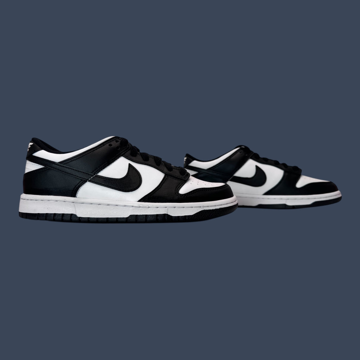 Youth Nike Dunk Low White Black CW1590-100
