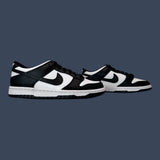 Youth Nike Dunk Low White Black CW1590-100