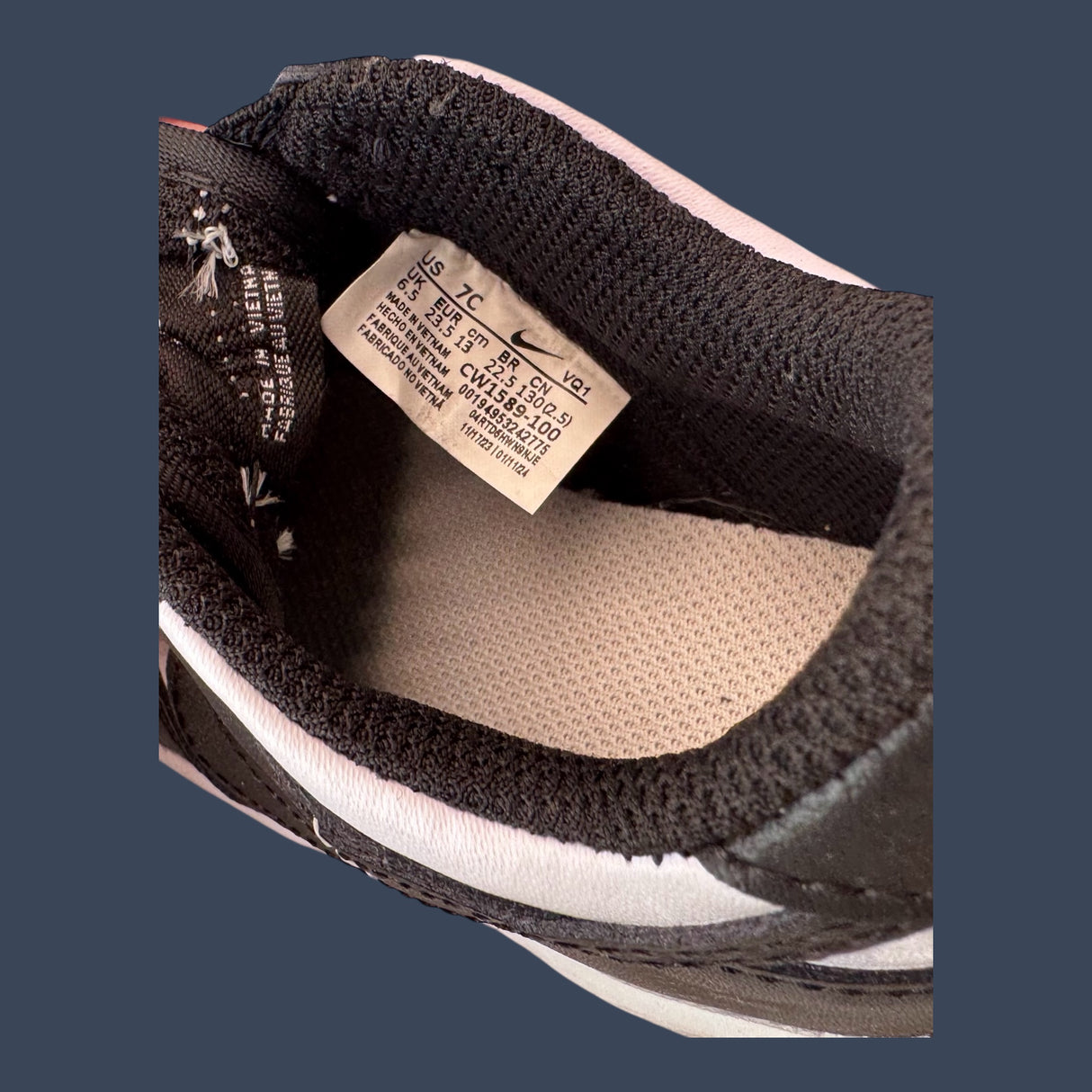 Nike Dunk Low TDE White Black CW1589-100