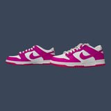 Nike Dunk Low GS White/Laser Fuchsia – FB1909-102