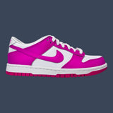 Nike Dunk Low GS White/Laser Fuchsia – FB1909-102