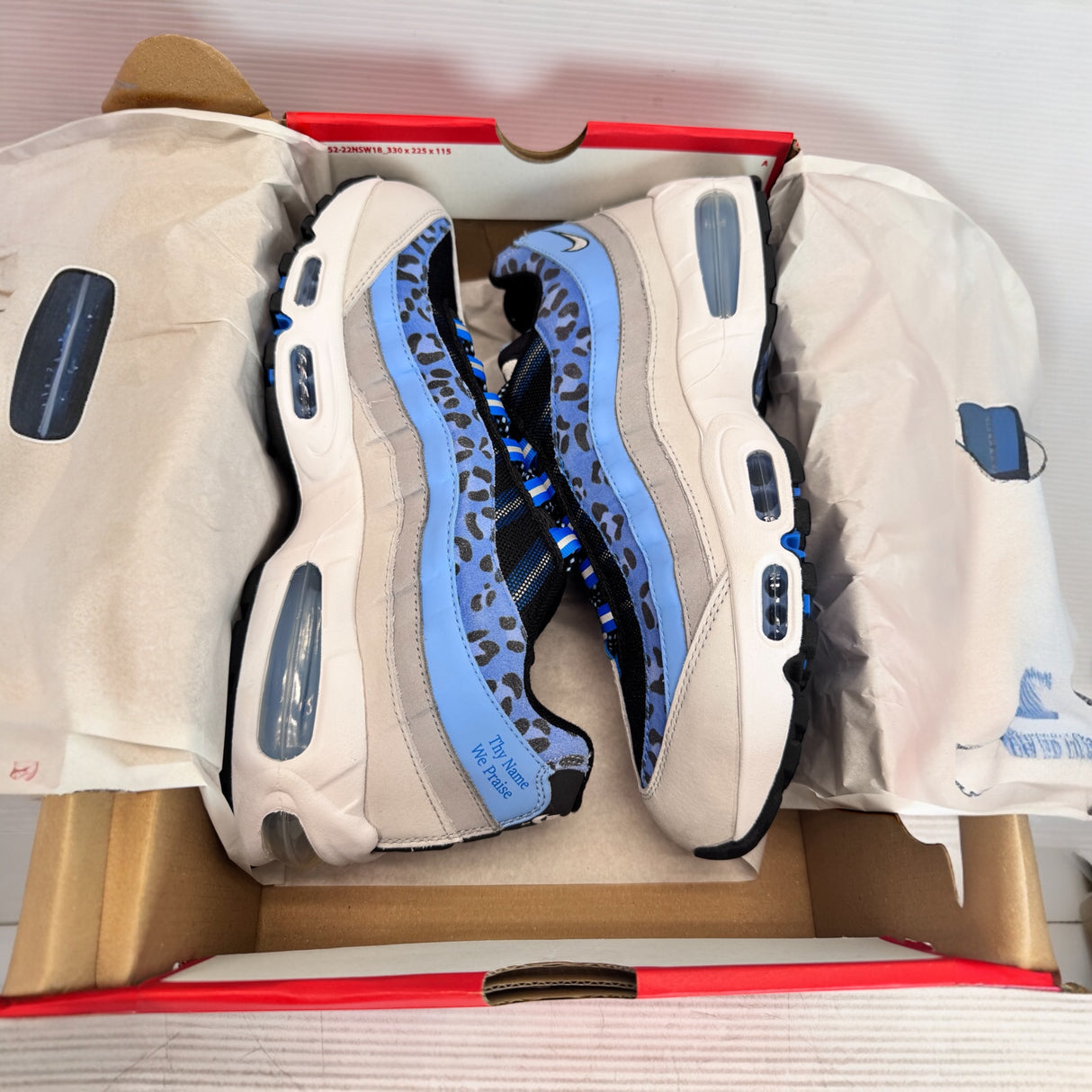 Nike Air Max 95 Spelman Black/Cobalt Pulse – II7275-001