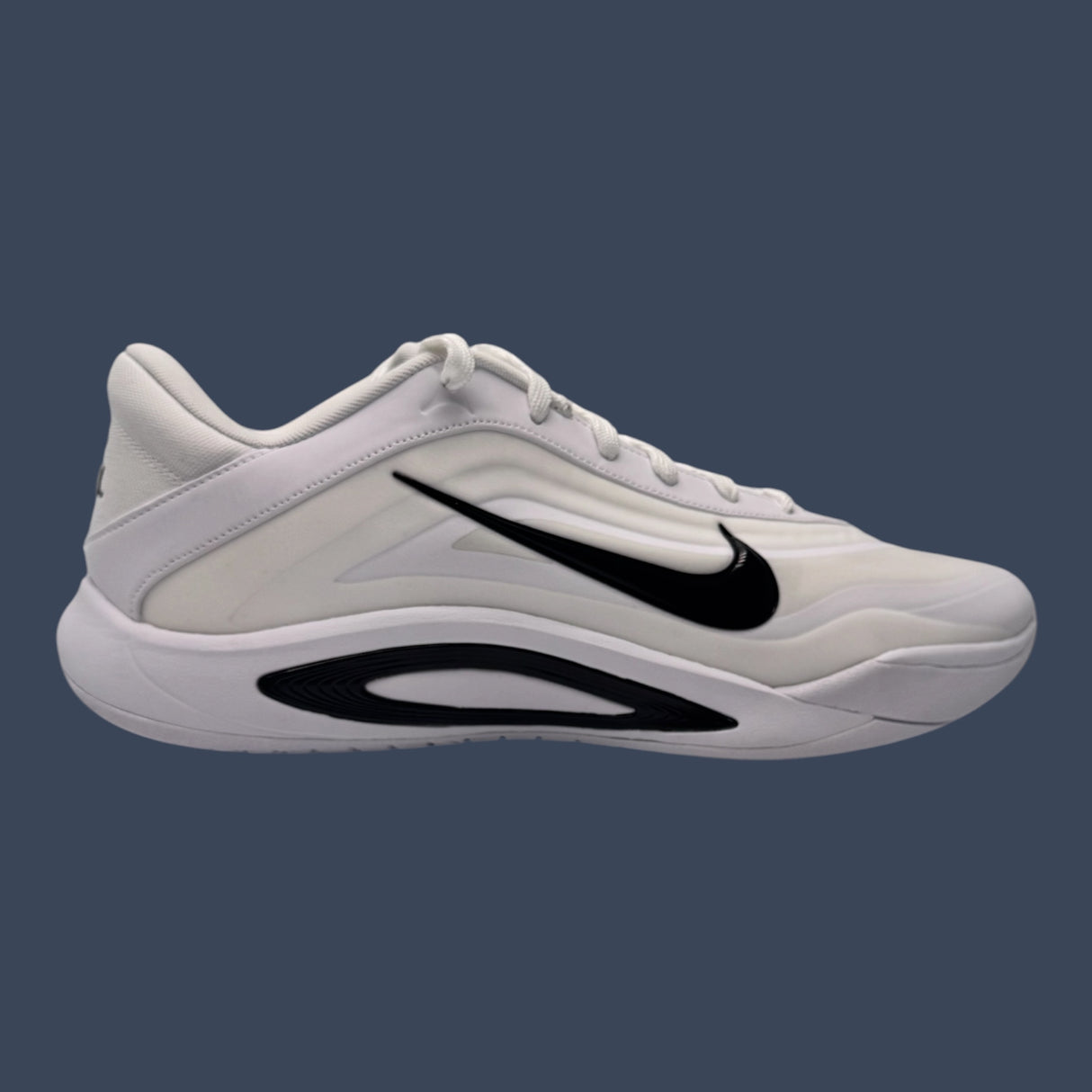 Nike A'One Basketball Shoes White/Black | HQ8500-100