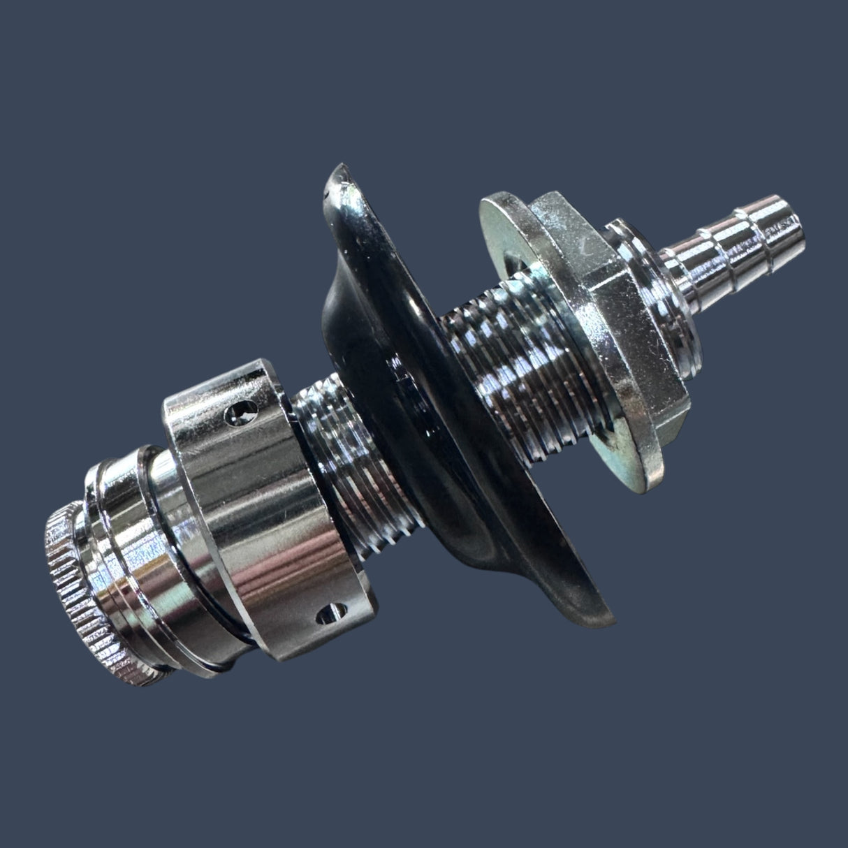 Micro Matic 4331NA | 3-1/2" x 1/4" I.D. Nipple Shank Assembly | Chrome Plated Brass