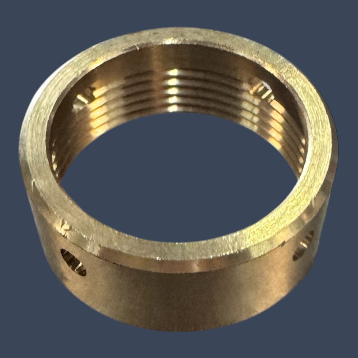 Micro Matic 4332BR | Brass Faucet Coupling Nut | OEM Draft Beer Shank Replacement Part
