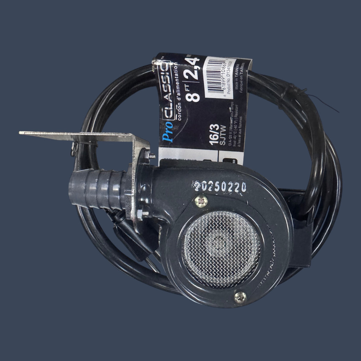 Micro Matic ES-12-1A | 12 CFM Beer System Blower Assembly with Bracket | 115V