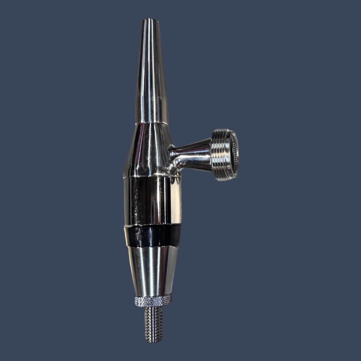 Micro Matic 12543 | Stout & Ale Draft Beer Faucet | 304 Stainless Steel | Short Shank