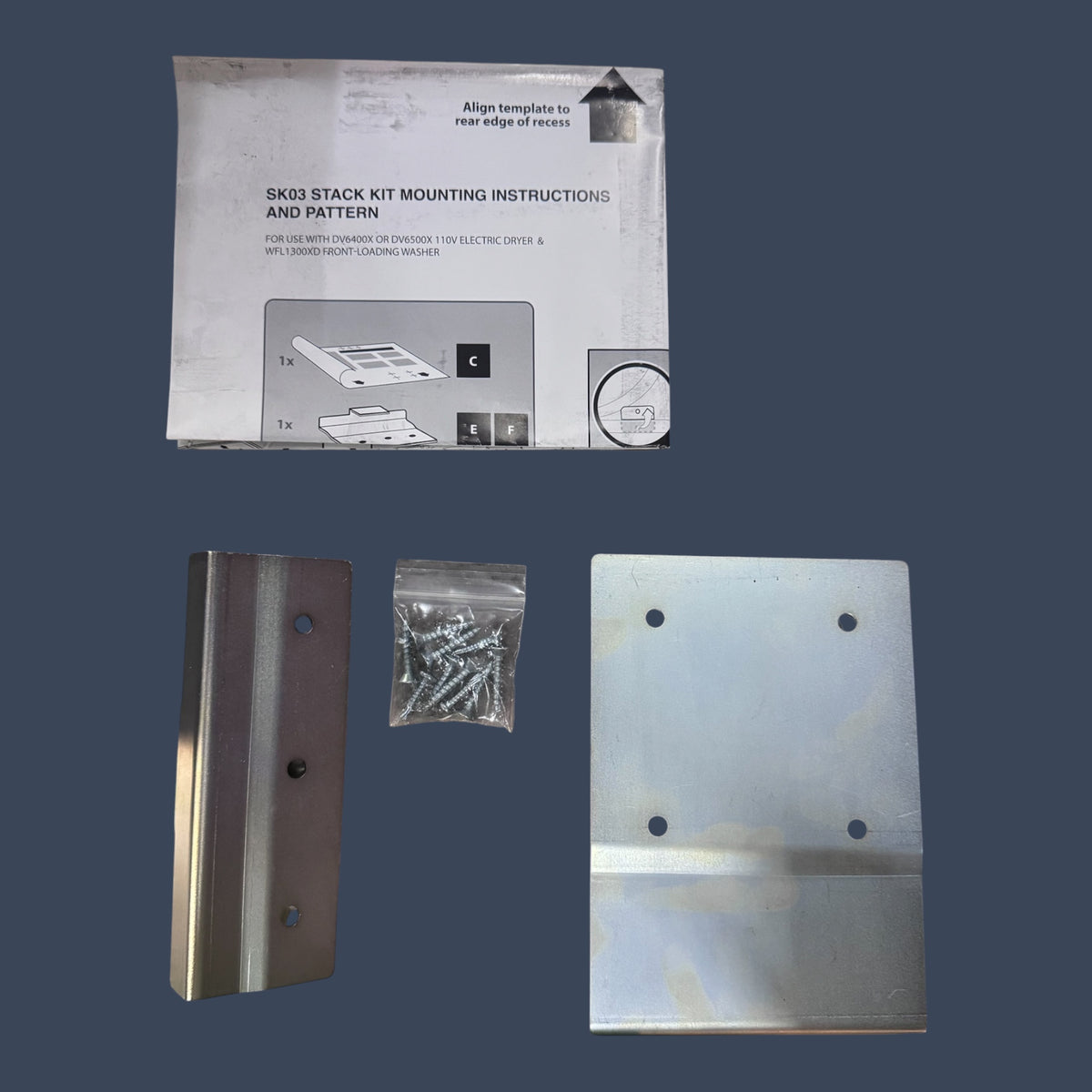Westland Splendide | SK03 | RV/Marine Washer & Dryer Stack Kit | 81-1526