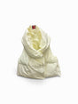 Pretty Rugged puffer vest winter white