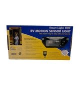 RV exterior motion-activated safety light