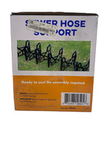 RV sewer hose support stand elevated