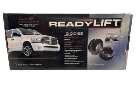 ReadyLIFT 66-1090 2" Front Leveling Kit – Fits 1994–2013 Dodge Ram 4WD