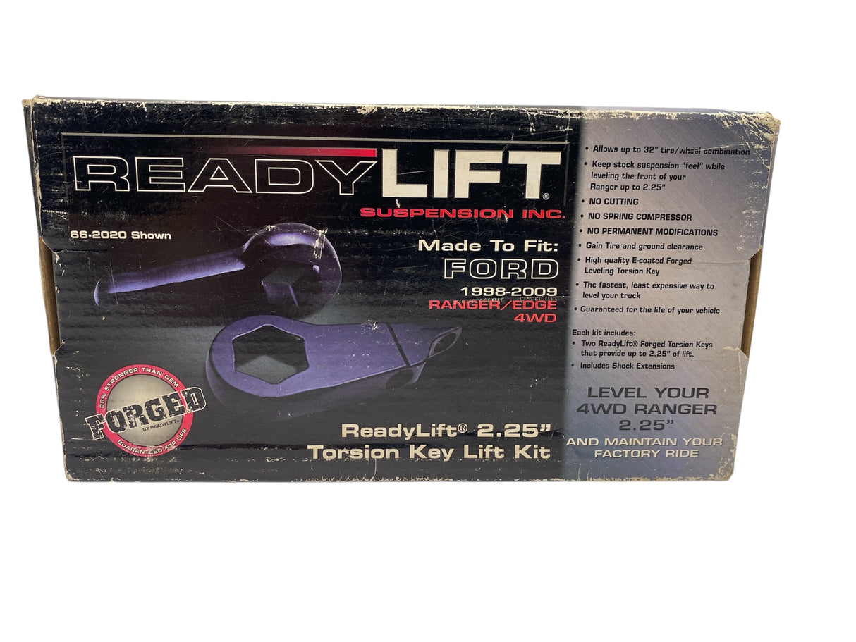 ReadyLIFT 66-2020 Forged Torsion Key 2.25" Leveling Kit – Ford Ranger/Explorer/Edge