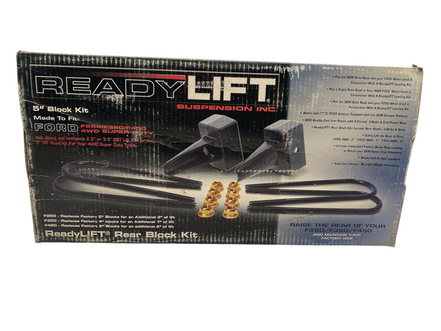 ReadyLIFT 66-2195 5" Rear Block Kit for Ford Super Duty F250 F350
