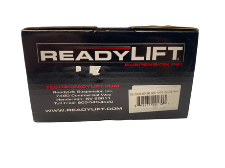 OEM ReadyLIFT 66-3003 Rear Lift Blocks with U-Bolts and Hardware