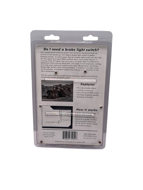 OEM Roadmaster 751000 Stop Light Switch Kit for Supplemental Brakes