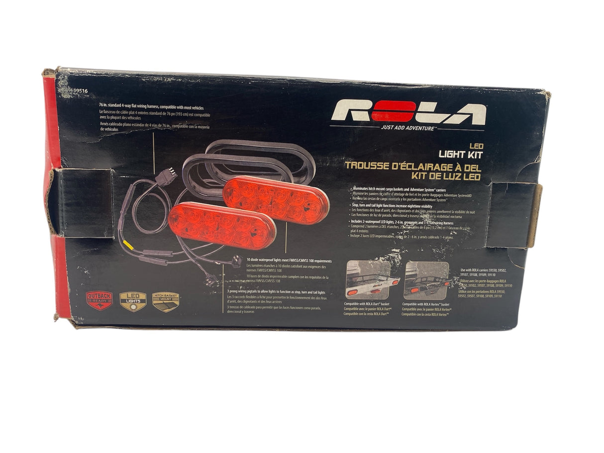Rola 59516 LED Cargo Carrier Lighting Kit – Plug and Play