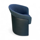Edelman Luv-A-Bull Darkest Blue Upholstery – Seba Chair Base